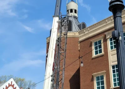 Roofing replacements at the Madison County Fiscal Court project