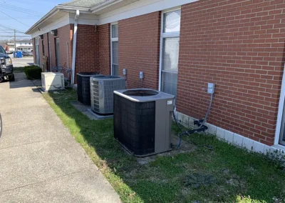 HVAC units outside of Anderson County project
