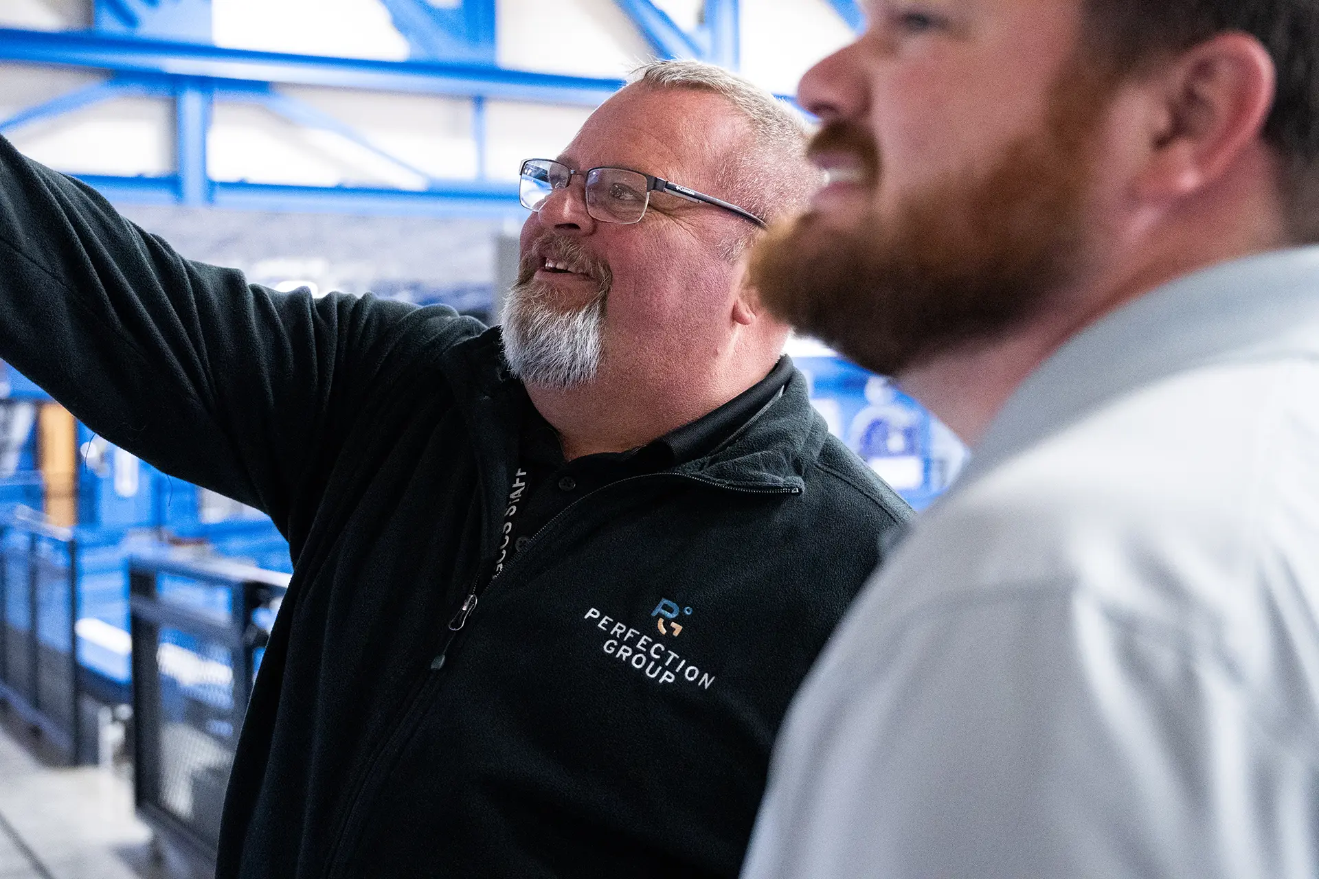 Perfection Group Team Members Identifying Cost Savings