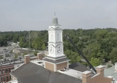 Roof replacements being done at Woodford County project
