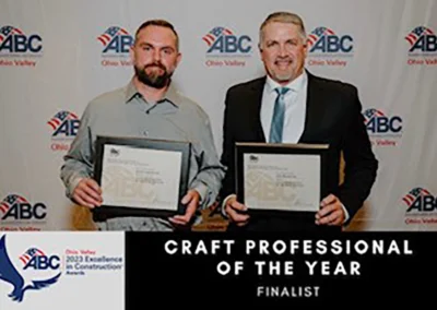 Perfection team accepting the Eagle award