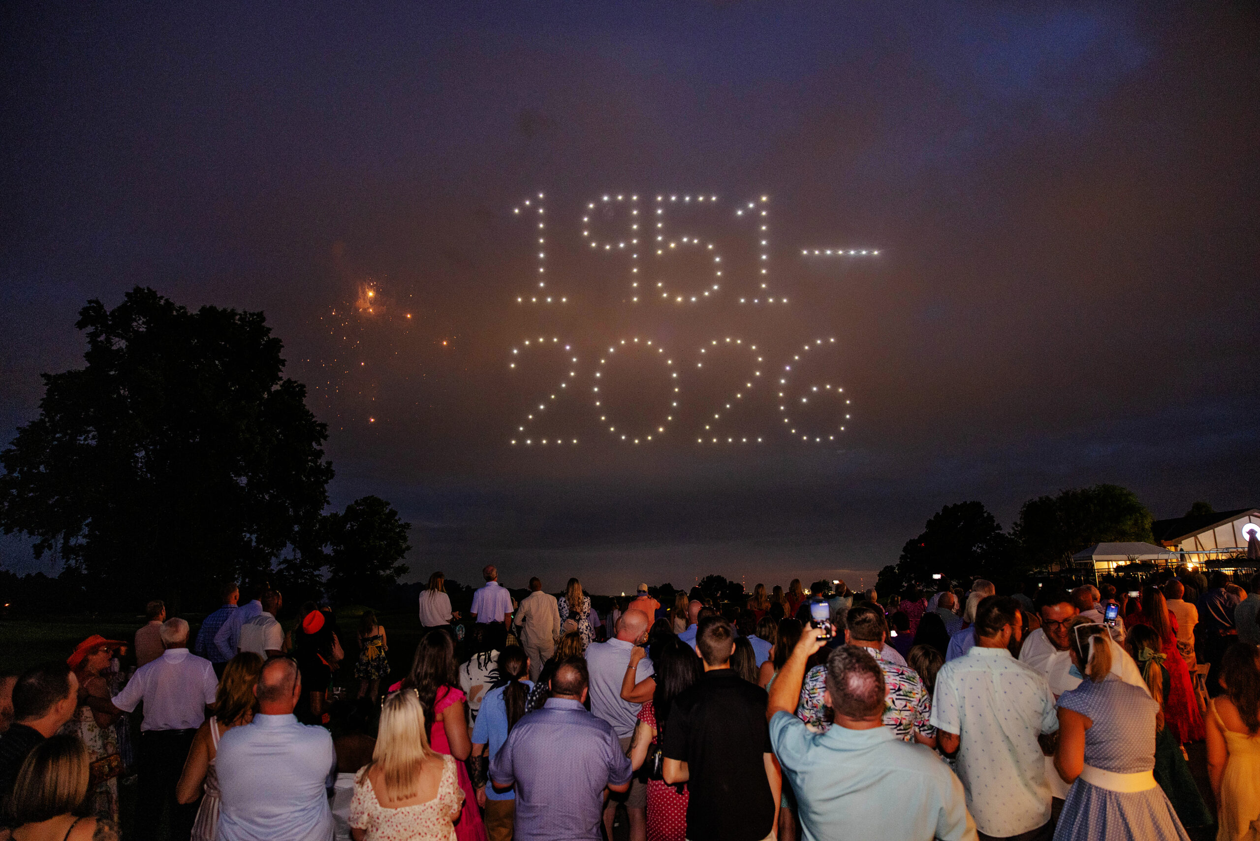 Perfection 75th anniversary fireworks